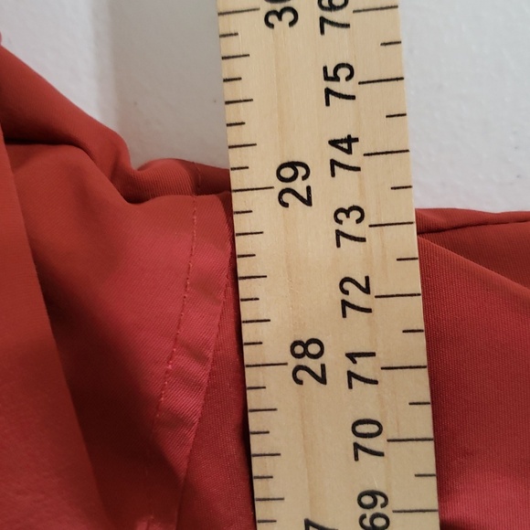 L.L. Bean Insulated Bomber Jacket Men XL Rust Orange Outdoor Work Trail Winter - Picture 5 of 12